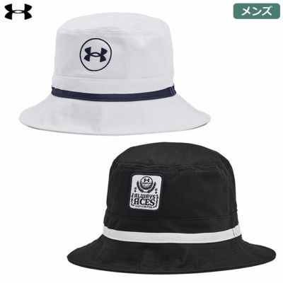 アンダーアーマー UAドライバー バケットハット 1383483 メンズ UNDER ARMOUR 2024春夏モデル 日本正規品