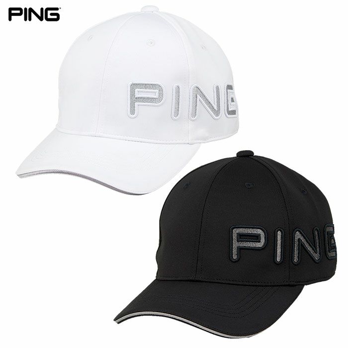 ピンHW-F2405サイドロゴキャップメンズ帽子2024春夏モデルPING日本正規品