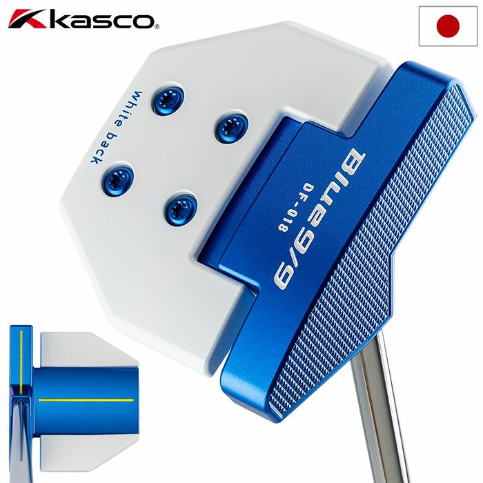 キャスコBlue9/9DELTA-FACE角マレットDF-018パターメンズ右用KASCO2024年モデル日本正規品