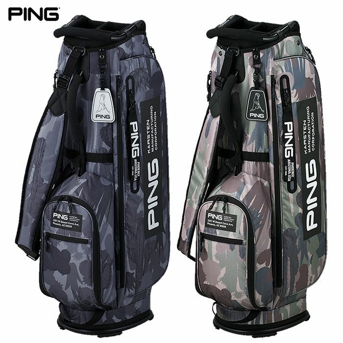 PING ピン 2024年モデル KARSTEN キャディバッグ 9型 ブラック PING ピン 2024年モデル KARSTEN キャディバッグ 9型 ブラック