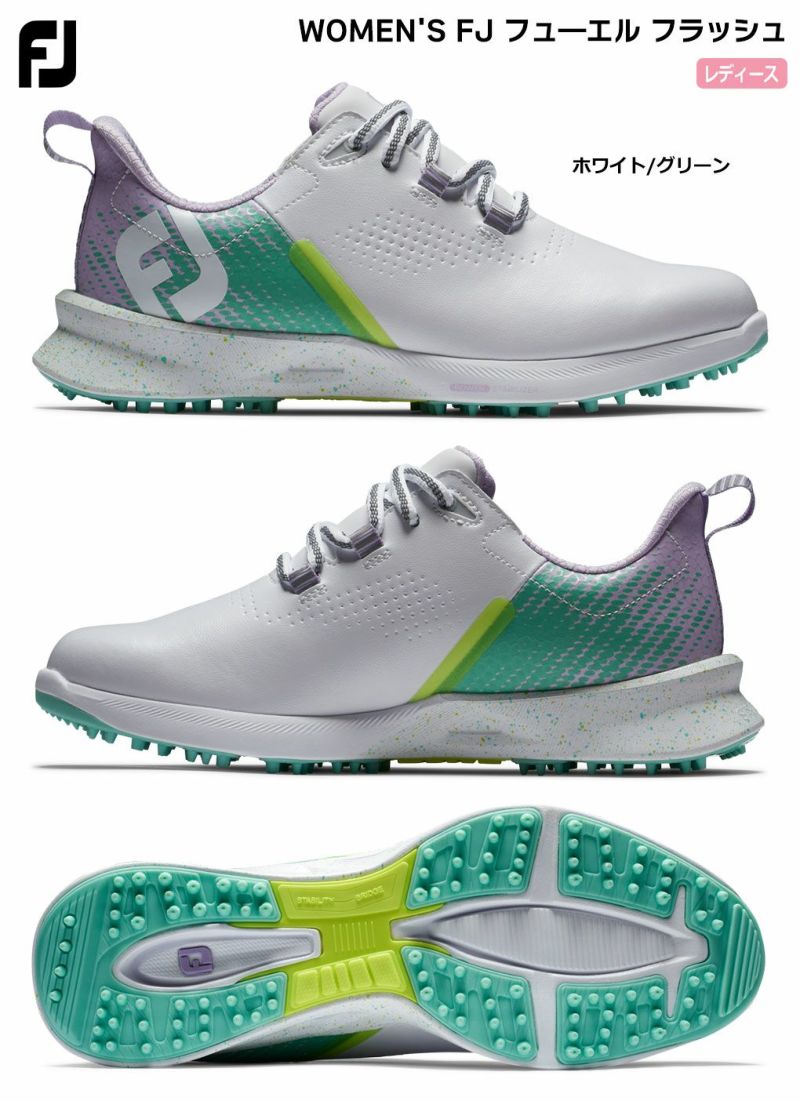 フットジョイWOMEN'SFJフュ―エルフラッシュ90684レディースFOOTJOY2023年モデル日本正規品