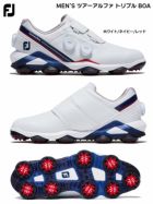 フットジョイMEN'SツアーアルファトリプルBOAメンズゴルフシューズスパイクシューズFOOTJOY2024年モデル日本正規品