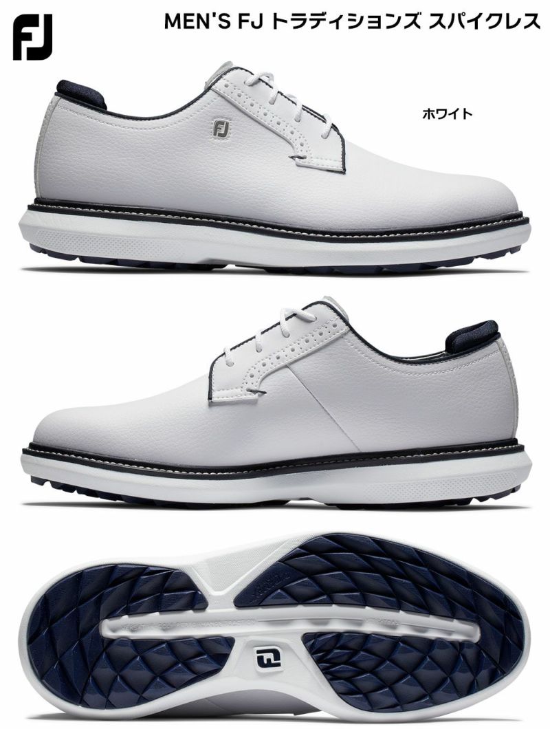 フットジョイMEN'SFJトラディションズスパイクレス57948メンズFOOTJOY2024年モデル日本正規品