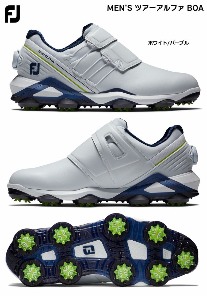 フットジョイMEN'SツアーアルファBOA55549メンズゴルフシューズスパイクシューズFOOTJOY2024年モデル日本正規品