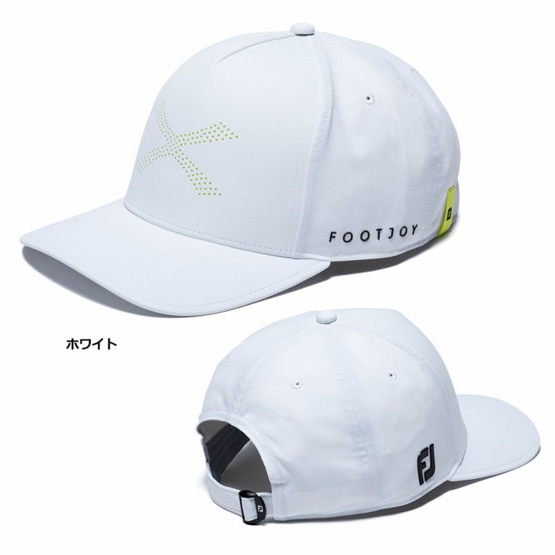 フットジョイ撥水XモチーフキャップメンズFH24AATCゴルフキャップ帽子FOOTJOY2024春夏モデル日本正規品