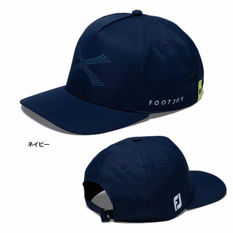 フットジョイ撥水XモチーフキャップメンズFH24AATCゴルフキャップ帽子FOOTJOY2024春夏モデル日本正規品