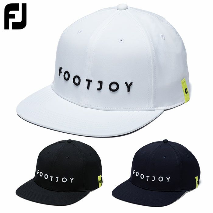 フットジョイ撥水FOOTJOYワーディング平つばキャップFH24AFBゴルフキャップ帽子FOOTJOY2024春夏モデル日本正規品