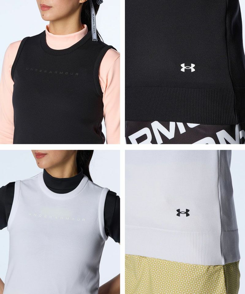 アンダーアーマーUAVネッククルーセーター1384968レディースUNDERARMOUR2024春夏モデル日本正規品