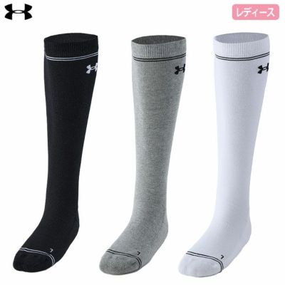 アンダーアーマー UAオーバー ザ カーフライン ソックス 1384864 レディース UNDER ARMOUR 2024春夏モデル 日本正規品
