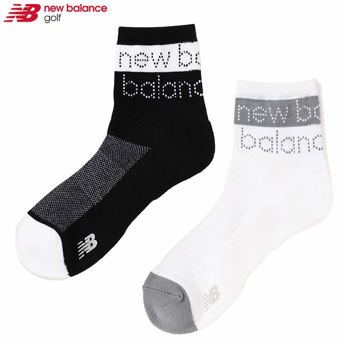 ニューバランス抗菌防臭ピクセルロゴミディアムショートソックスメンズ012-4186002newbalance2024年モデル日本正規品