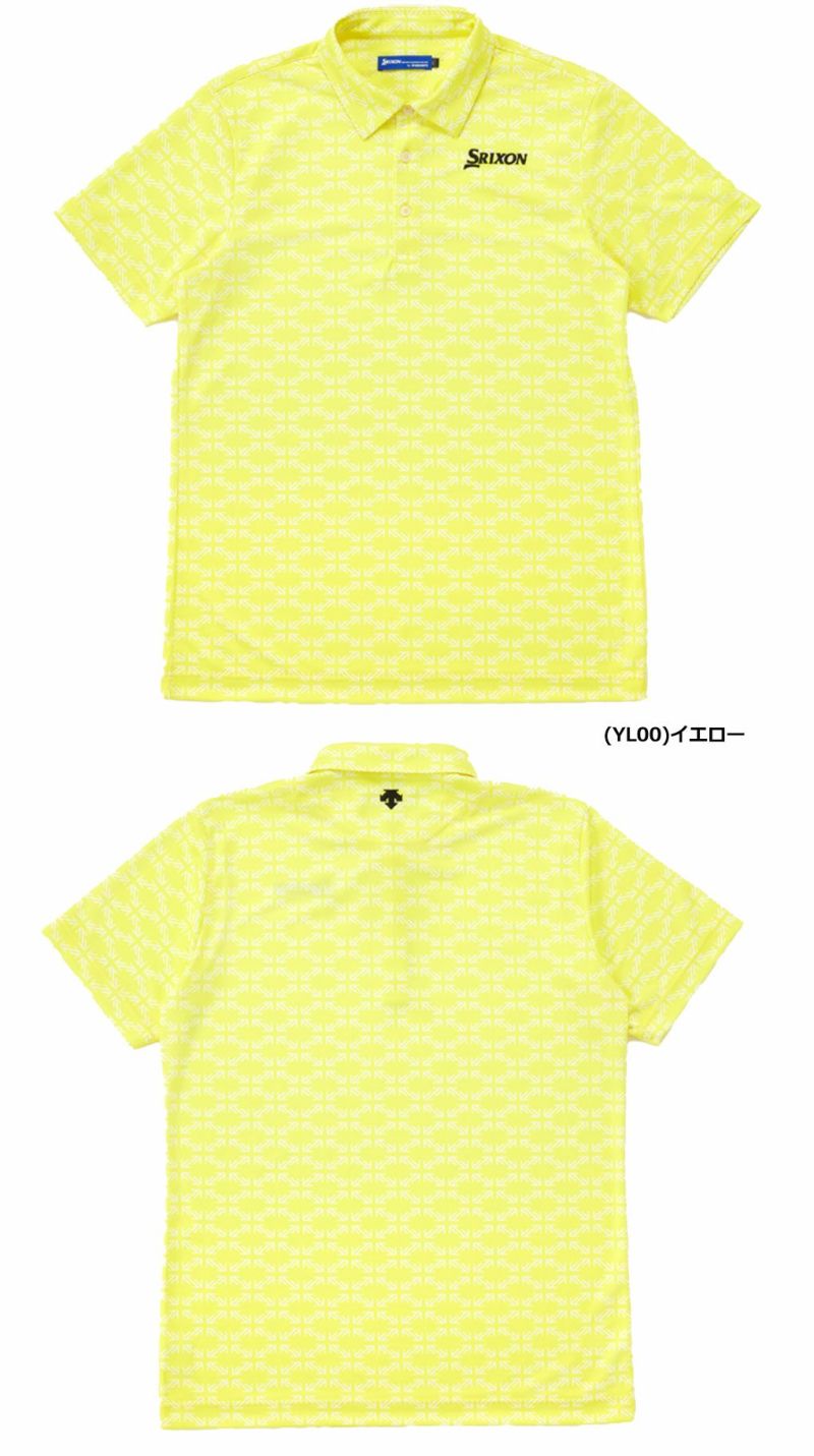 スリクソンUJパターンプリントシャツRGMXJA18メンズSRIXON2024春夏モデル日本正規品
