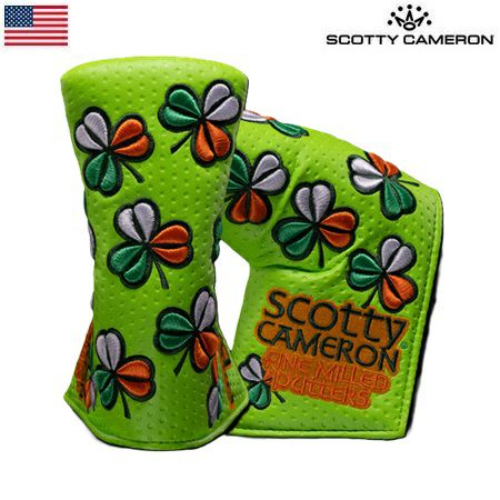 スコッティキャメロン2023StPatricksDay-ブレード型パターカバー104842セイントパトリックス・デーScottyCameronUSA直輸入品