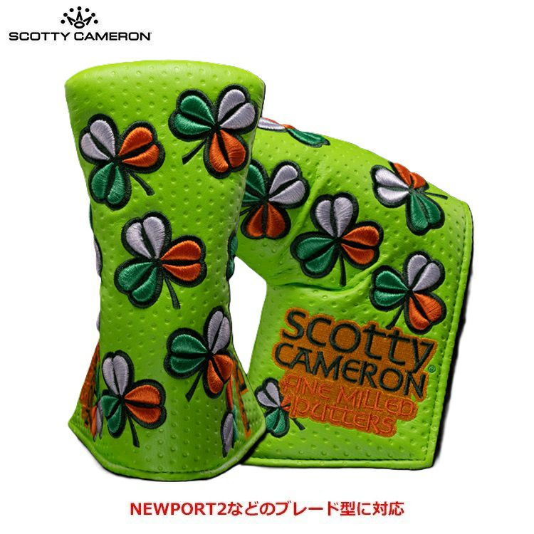 スコッティキャメロン2023StPatricksDay-ブレード型パターカバー104842セイントパトリックス・デーScottyCameronUSA直輸入品