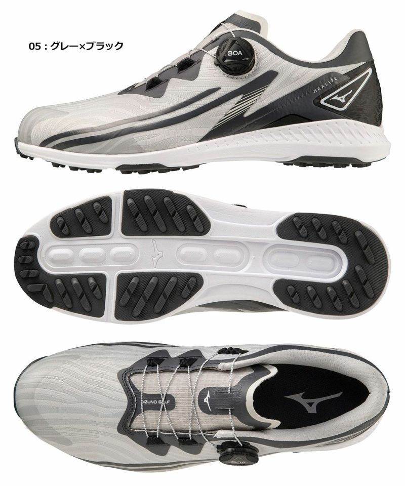 ミズノネクスライトWGボアメンズスパイクレスシューズ51GM233551GM2330mizuno2023年モデル日本正規品