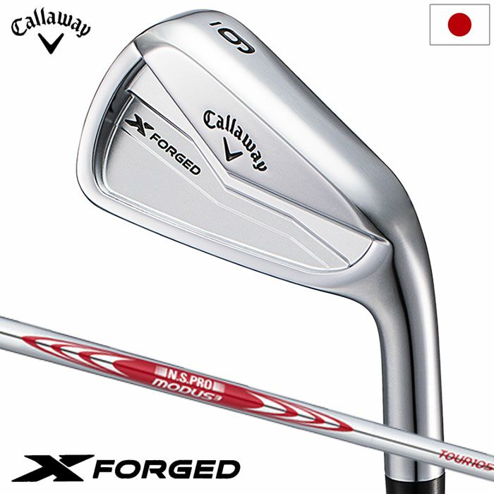 キャロウェイXFORGEDアイアン6本セット(5I-P)メンズ右用N.S.PROMODUS3TOUR105スチールシャフトCallaway日本正規品2024年モデル