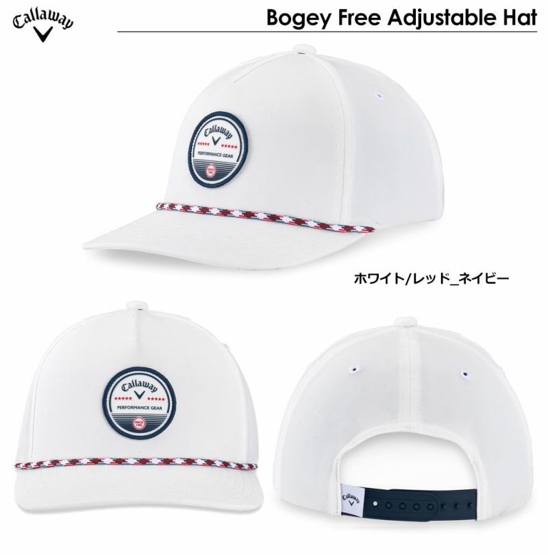 キャロウェイBogeyFreeAdjustableHatキャップメンズCallaway2024年モデルUSA直輸入品