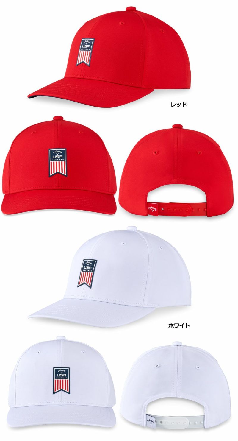 キャロウェイCGPatriotAdjustableHatキャップメンズCallaway2024年モデルUSA直輸入品