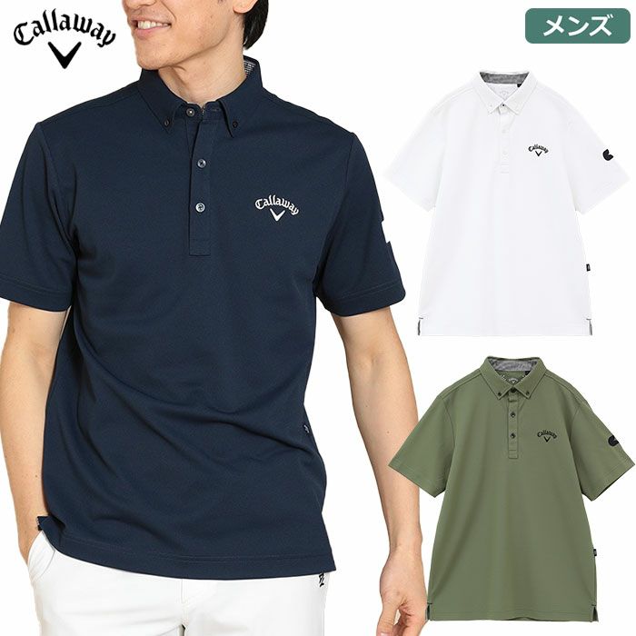 キャロウェイ鬼カノコ半袖シャツC24134100メンズCallaway2024春夏モデル日本正規品