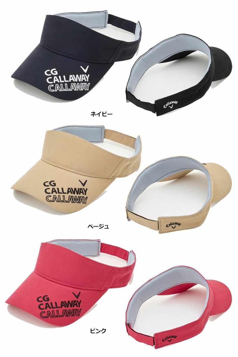 キャロウェイバイザーC24191114メンズCallaway2024春夏モデル日本正規品