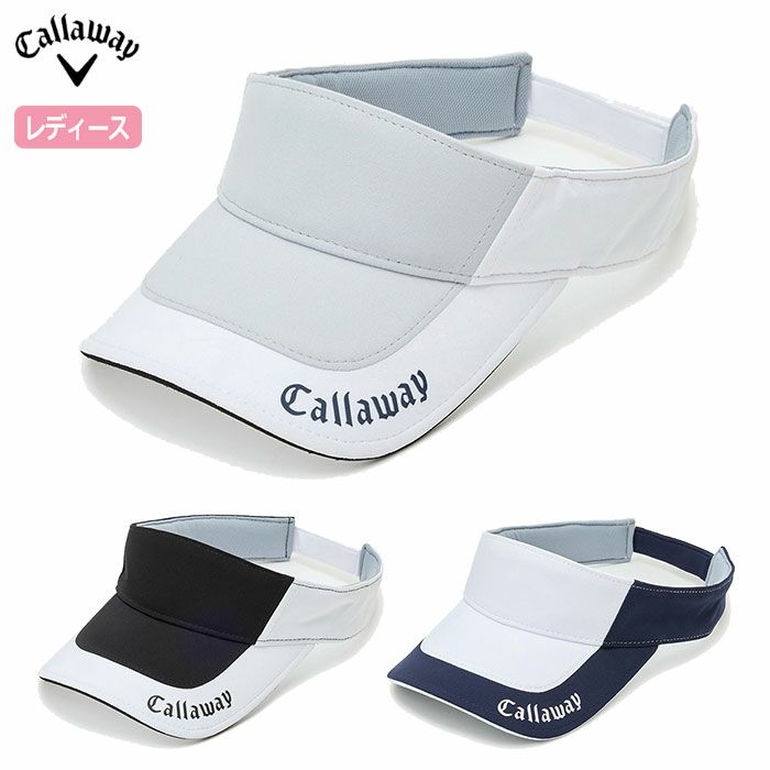 キャロウェイバイザーC24191211レディースCallaway2024春夏モデル日本正規品