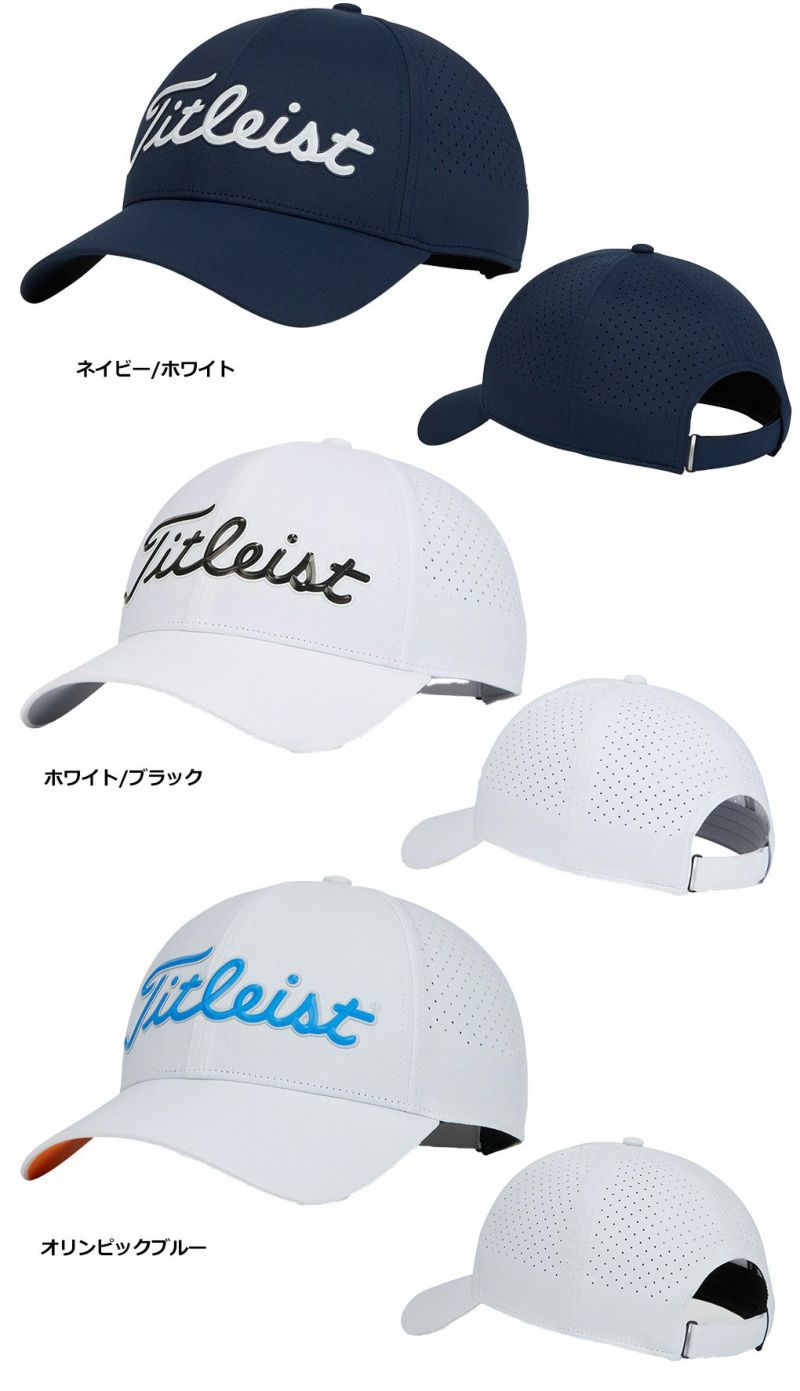 タイトリストプレーヤーズテックキャップTH24APTN2メンズTitleist2024春夏モデル日本正規品