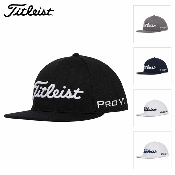 タイトリストツアーエリートフラットビルキャップTH24ATEFBN2メンズTitleist2024春夏モデル日本正規品