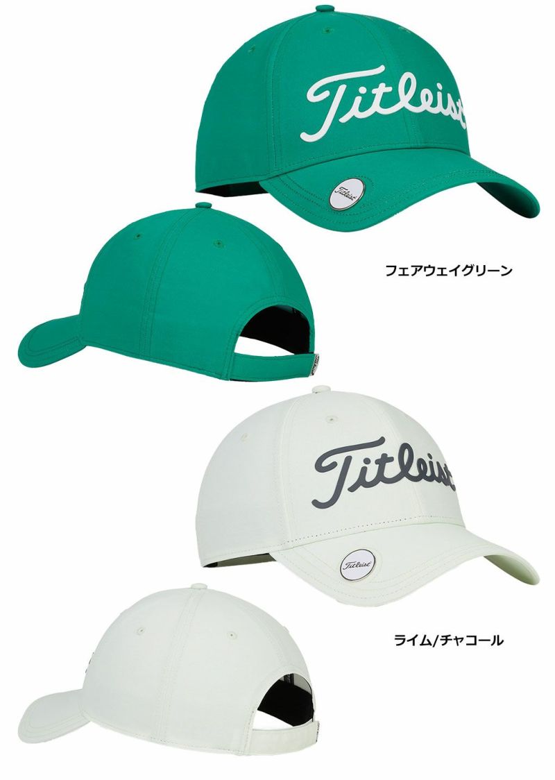 タイトリストプレーヤーズパフォーマンスボールマーカーキャップTH22APPBMAメンズTitleist2024春夏モデル日本正規品