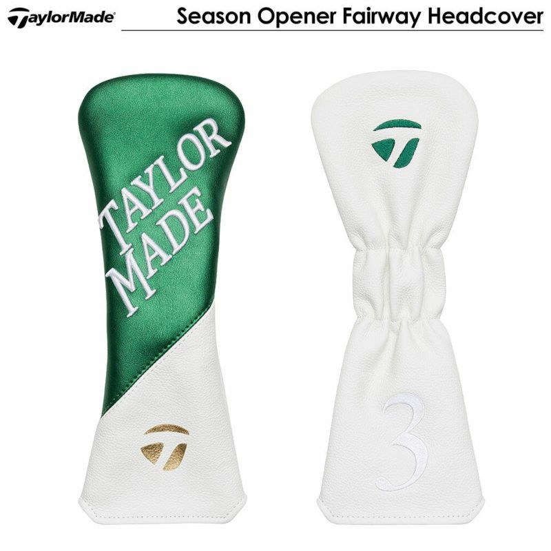 テーラーメイドSeasonOpenerFairwayHeadcoverフェアウェイウッド用ヘッドカバーTaylorMade2024年モデルUSA直輸入品