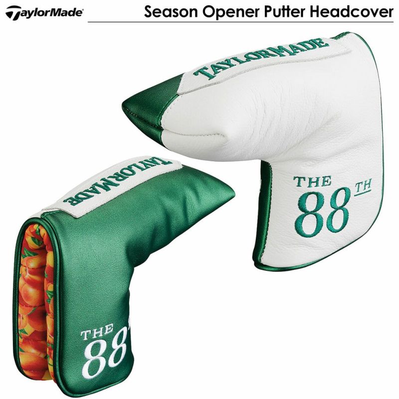 テーラーメイドSeasonOpenerPutterHeadcoverパターカバーブレードヘッドカバーTaylorMade2024年モデルUSA直輸入品