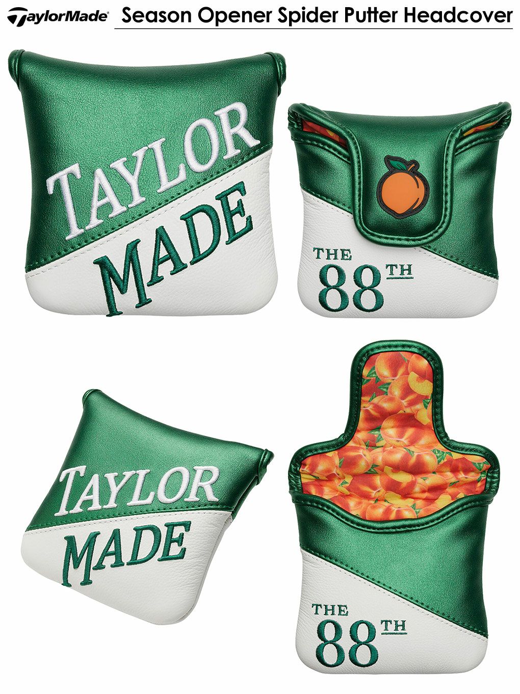 限定品！Taylormade SPIDER シャークアタックパターカバー（TaylorMade 