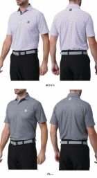 フットジョイゴルフコースプリント半袖シャツメンズFJ-S24-S16FOOTJOY2024春夏モデル日本正規品