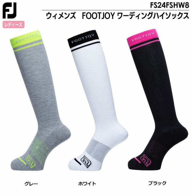 フットジョイウィメンズFOOTJOYワーディングハイソックスFS24FSHW8レディースFOOTJOY2024春夏モデル日本正規品