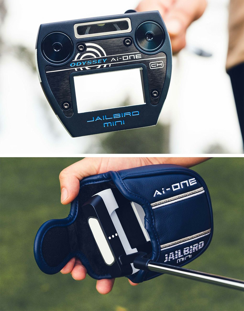 オデッセイ Ai-ONE ジェイルバードミニ パター クランクネック 2024  