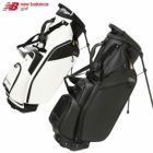 ニューバランスゴールドロゴキャディバッグ9型46インチ対応012-3980003newbalance2024年モデル日本正規品