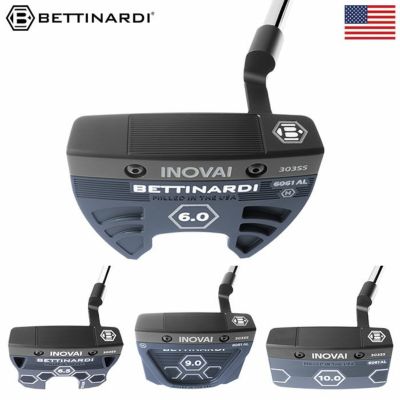 ベティナルディ 2024 INOVAI PLUMBER’S 6.0/6.5/9.0/10.0 パター メンズ 右用 ラムキン SINKTM FIT スタンダードブラック BETTINARDI USA直輸入品