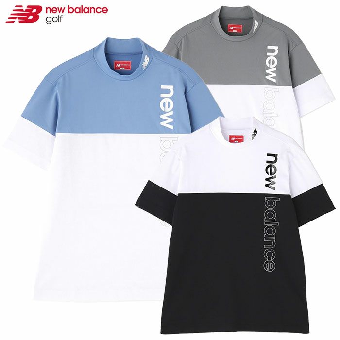 ニューバランス 接触冷感 半袖 モックネック プルオーバー メンズ 012-4166004 newbalance 日本正規品 2024春夏モデル  ジーパーズ公式オンラインショップ（JYPER'S）