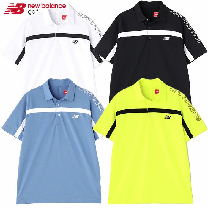 ニューバランス半袖カラーシャツメンズ012-4168005newbalance日本正規品2023秋冬モデル