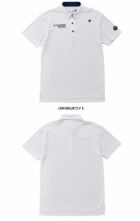 ルコックストレッチフォーサー小柄ジャガード半袖シャツQGMXJA07メンズlecoqsportifGOLF2024春夏モデル日本正規品