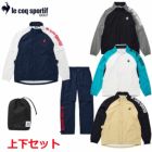 ルコックストレッチフォーサーレインウェア上下セットQGMXJH00WメンズlecoqsportifGOLF2024春夏モデル日本正規品
