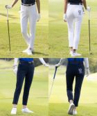 ルコックストレッチクロップドパンツQGWXJD03レディースlecoqsportifGOLF2024春夏モデル日本正規品