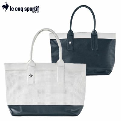 ルコック 合皮素材トートバッグ MQBXJA03 le coq sportif GOLF 2024年モデル 日本正規品