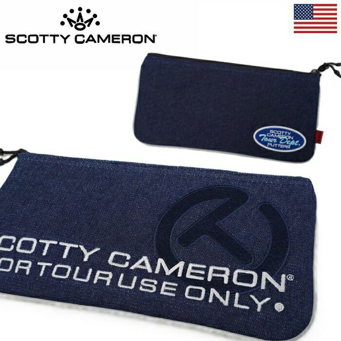 スコッティキャメロンデニムキャッシュバッグScottyCameronUSA直輸入品