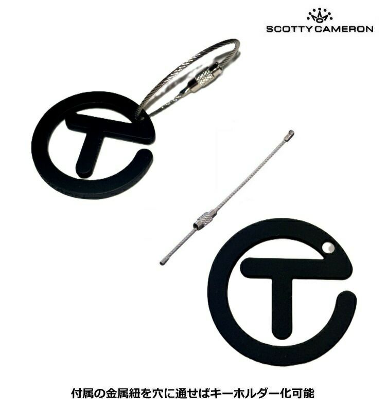 スコッティキャメロンSoftTouchCircleTKeyFob027537キーフォグBlackScottyCameronUSA直輸入品