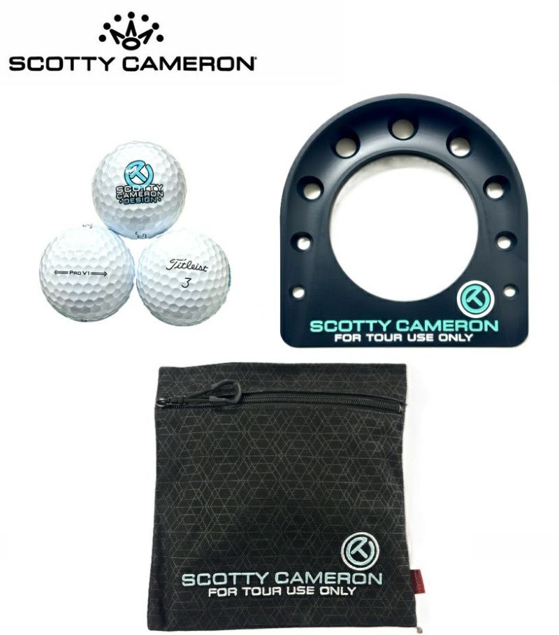 スコッティキャメロンCircleTPuttingCupKit-Blackパター練習用具026165サークルTScottyCameronUSA直輸入品