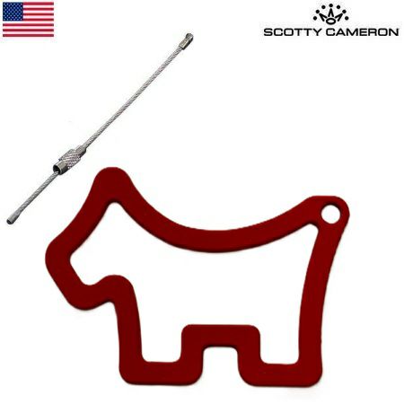 スコッティキャメロンDogSoftTouchKeyFob029713キーフォグRedScottyCameronUSA直輸入品