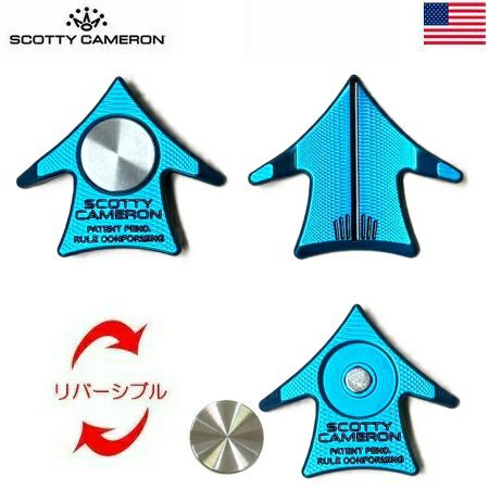 スコッティキャメロンAeroAlignmentToolターコイズ028616ボールマーカーScottyCameronUSA直輸入品