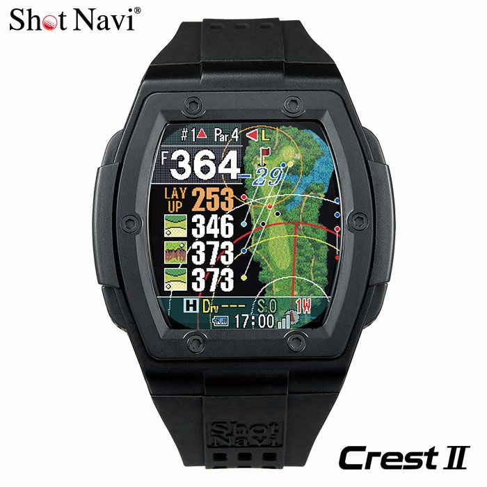 ショットナビCrest2腕時計型GPSナビShotNav2023年モデル日本正規品