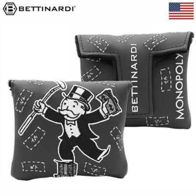 【限定品】ベティナルディ 2023 BLACKOUT MONOPOLY - マレット型 パターカバー ブラックアウトモノポリー BETTINARDI USA直輸入品【激レア】