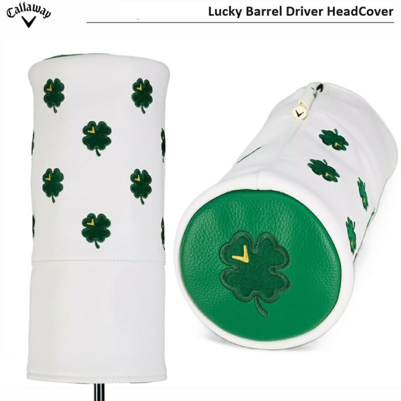 キャロウェイ2024LuckyBarrelHeadcoverヘッドカバードライバー用USA直輸入品