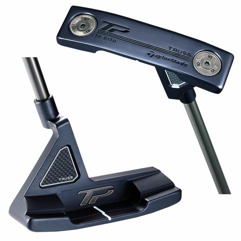 テーラーメイドTPTRUSSMIDNIGHTBLUEB1THパターメンズ右用33,34インチTaylorMade日本正規品2024年モデル